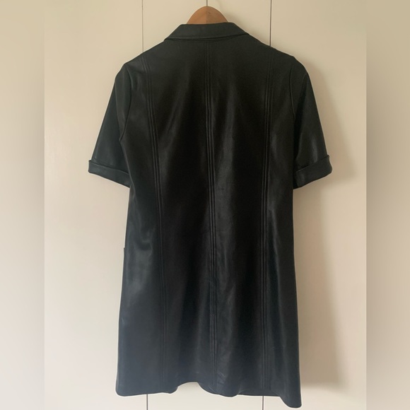 Zara Leather Dress - Picture 2 of 4